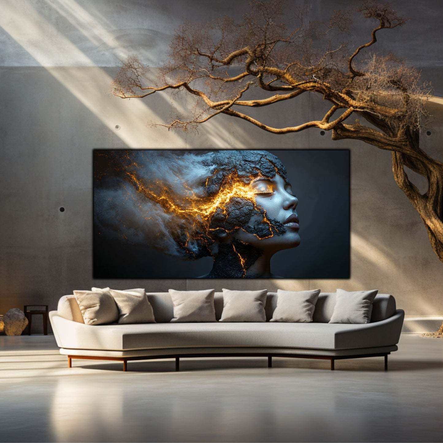 Tablou Sticla Securizata – Reimagined No22