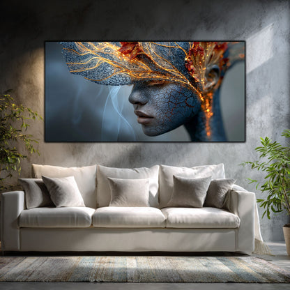 Tablou Abstract Living – Floral Memory