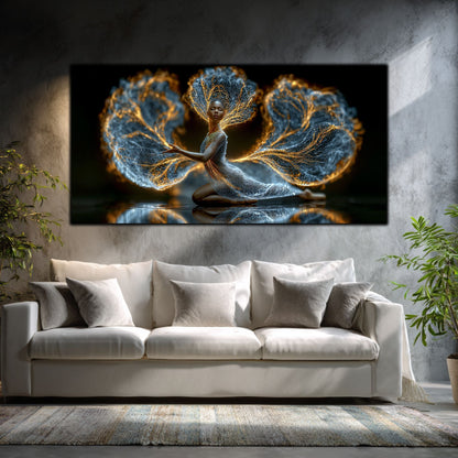 Tablou Abstract Living – The Blind Gold