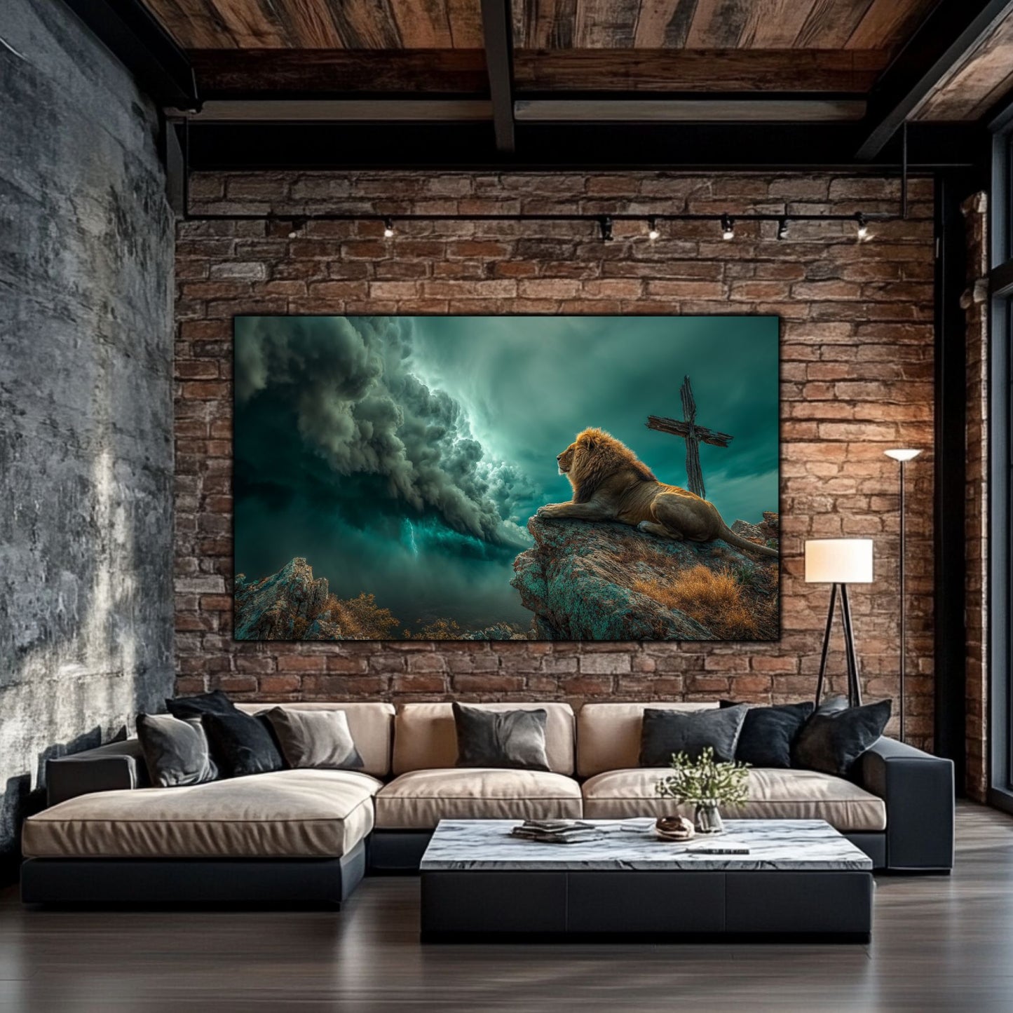 Tablou Decorativ Modern - Print UV pe Sticla - „Sacred Modernities” - No14