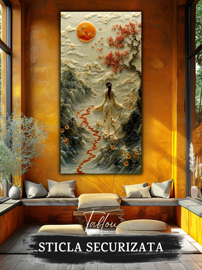 Tablou Sticla - Silk Road - 18