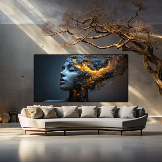 Tablou Sticla Securizata – Reimagined No24