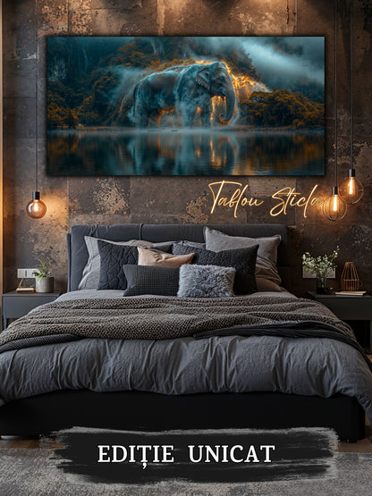 Magnific Titan - Tablou Sticla Securizata - 05