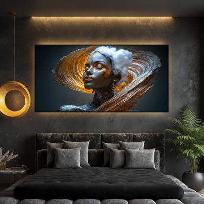 Tablou Decorativ Living Aureola de Chihlimbar