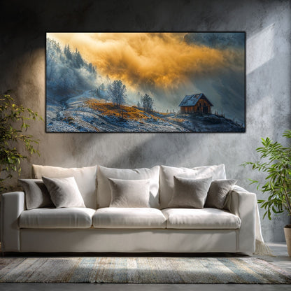 Tablou living elegant – House at the Edge | The Long Way Home