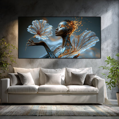 Tablou Abstract Living – A Flame Without Weight