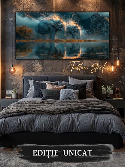 Magnific Titan - Tablou Sticla Securizata - 03