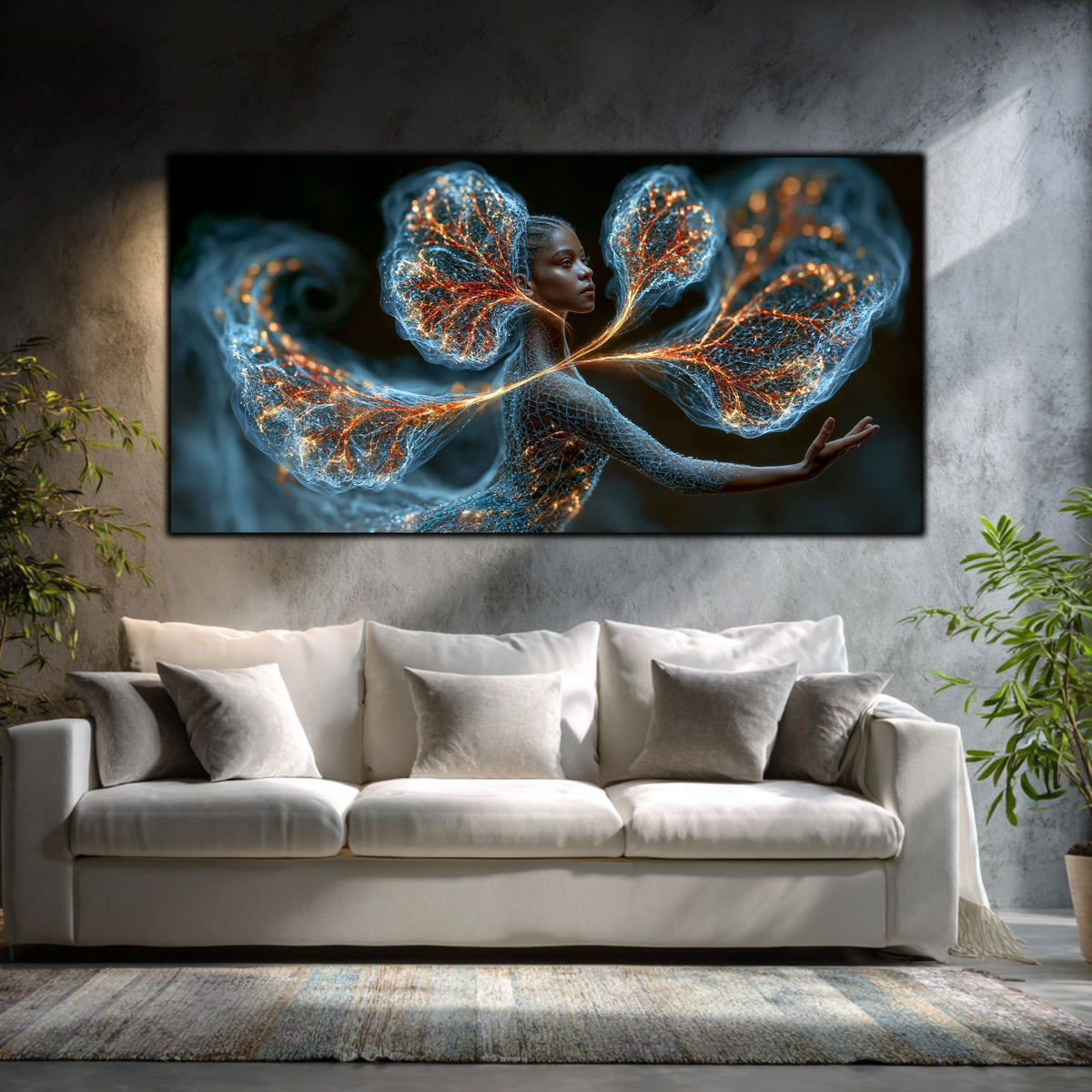 Tablou Abstract Living – Orbiting Grace