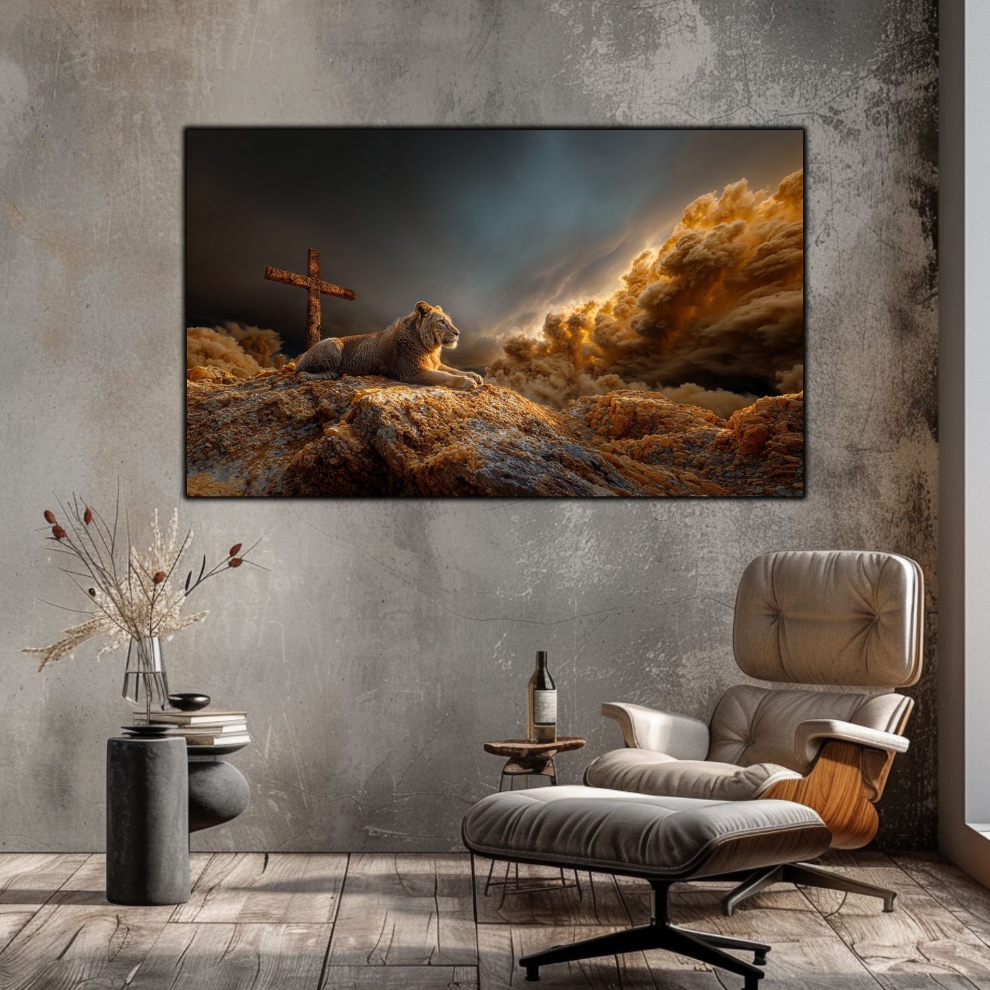 Tablou Decorativ Modern - Print UV pe Sticla - „Sacred Modernities” - No10