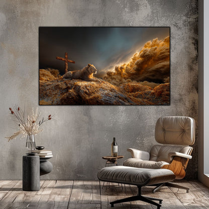 Tablou Decorativ Modern - Print UV pe Sticla - „Sacred Modernities” - No10