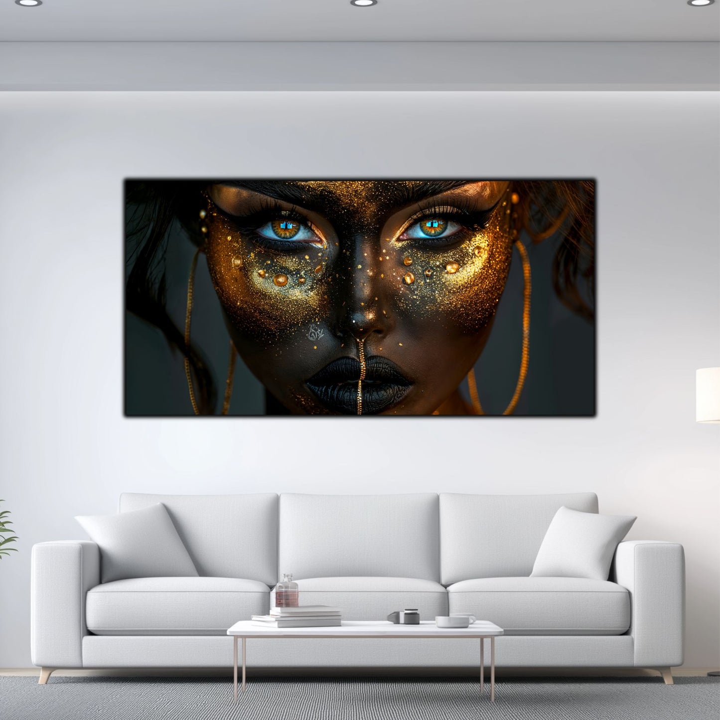 Tablou Sticla Securizata - Dark Zen Reimagined 02