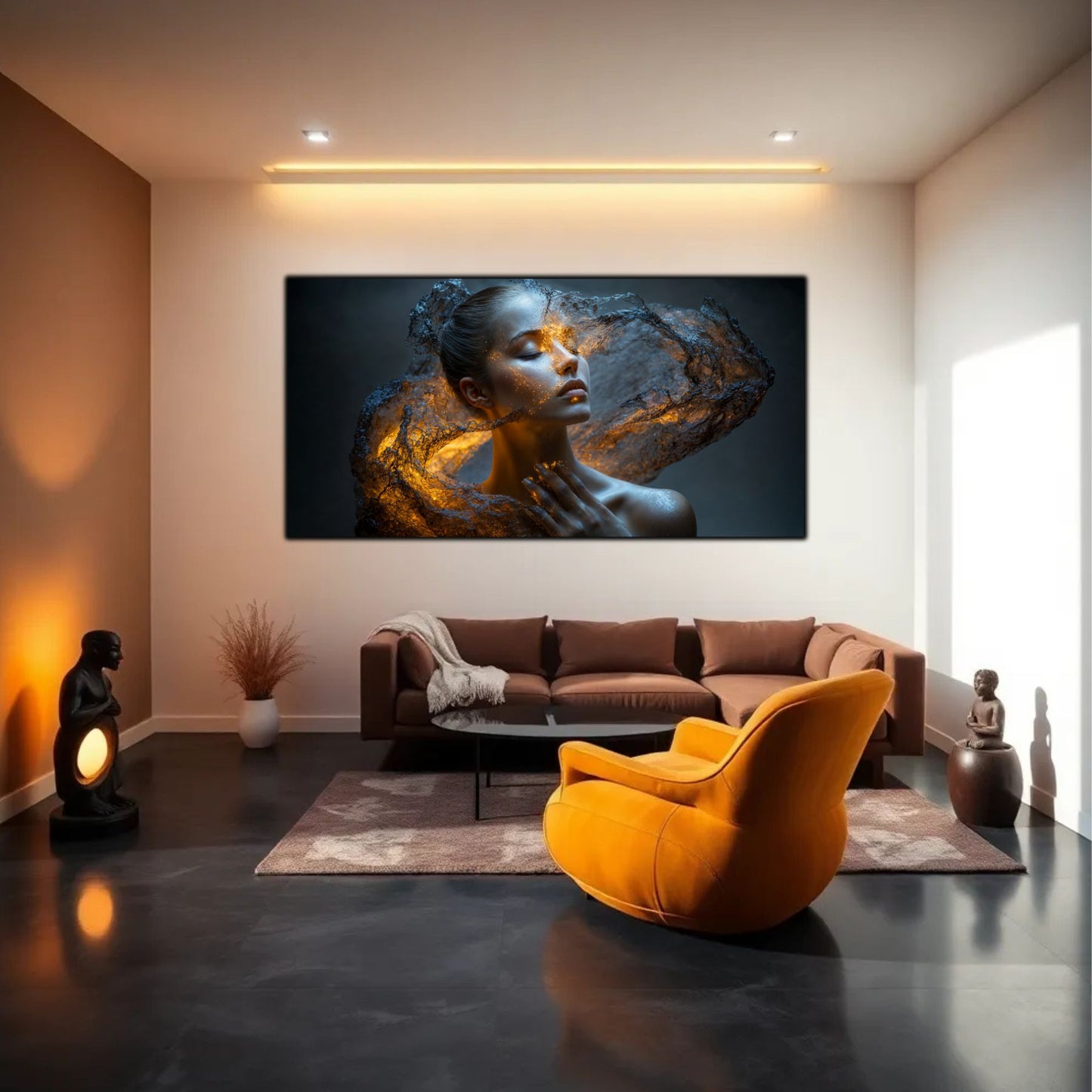 Tablou Sticla Securizata – Reimagined No19