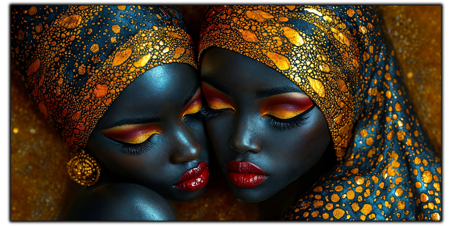 Tablou unicat din sticlă securizată - Beyond Tribe NO07