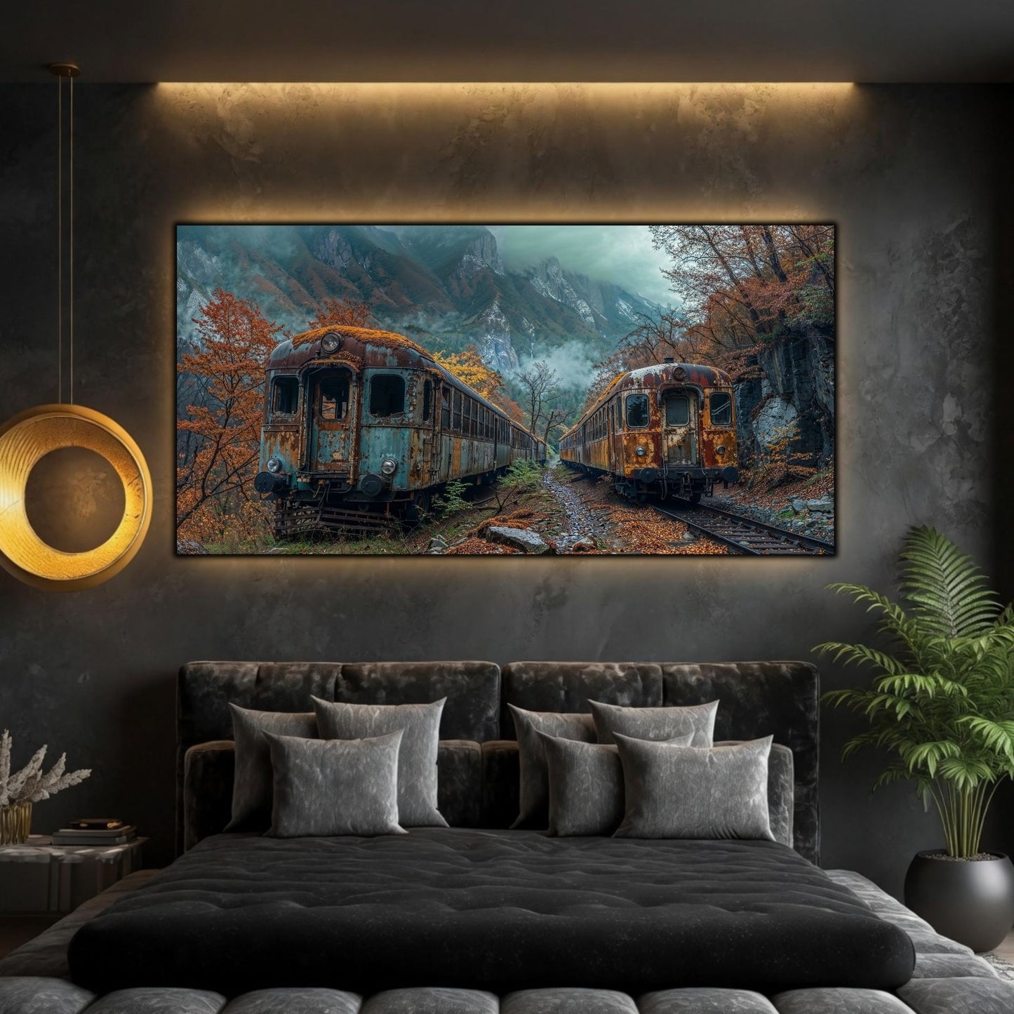 Tablou living elegant – Twin Ruins | The Long Way Home