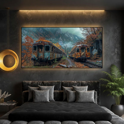 Tablou living elegant – Twin Ruins | The Long Way Home