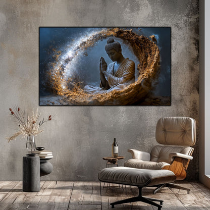 Tablou Decorativ pe Sticla Securizata – Ideal pt Dormitor si Living - Beyond Stardust No18