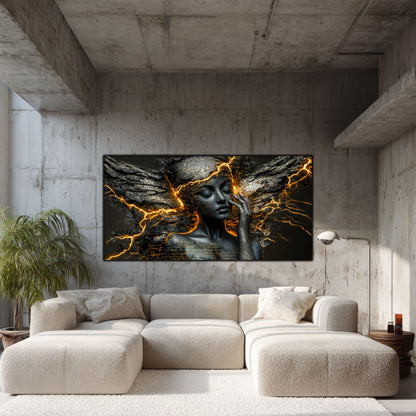 Tablou Decorativ Premium – Ideal pentru Dormitor si Living - Print UV pe Sticla Securizata