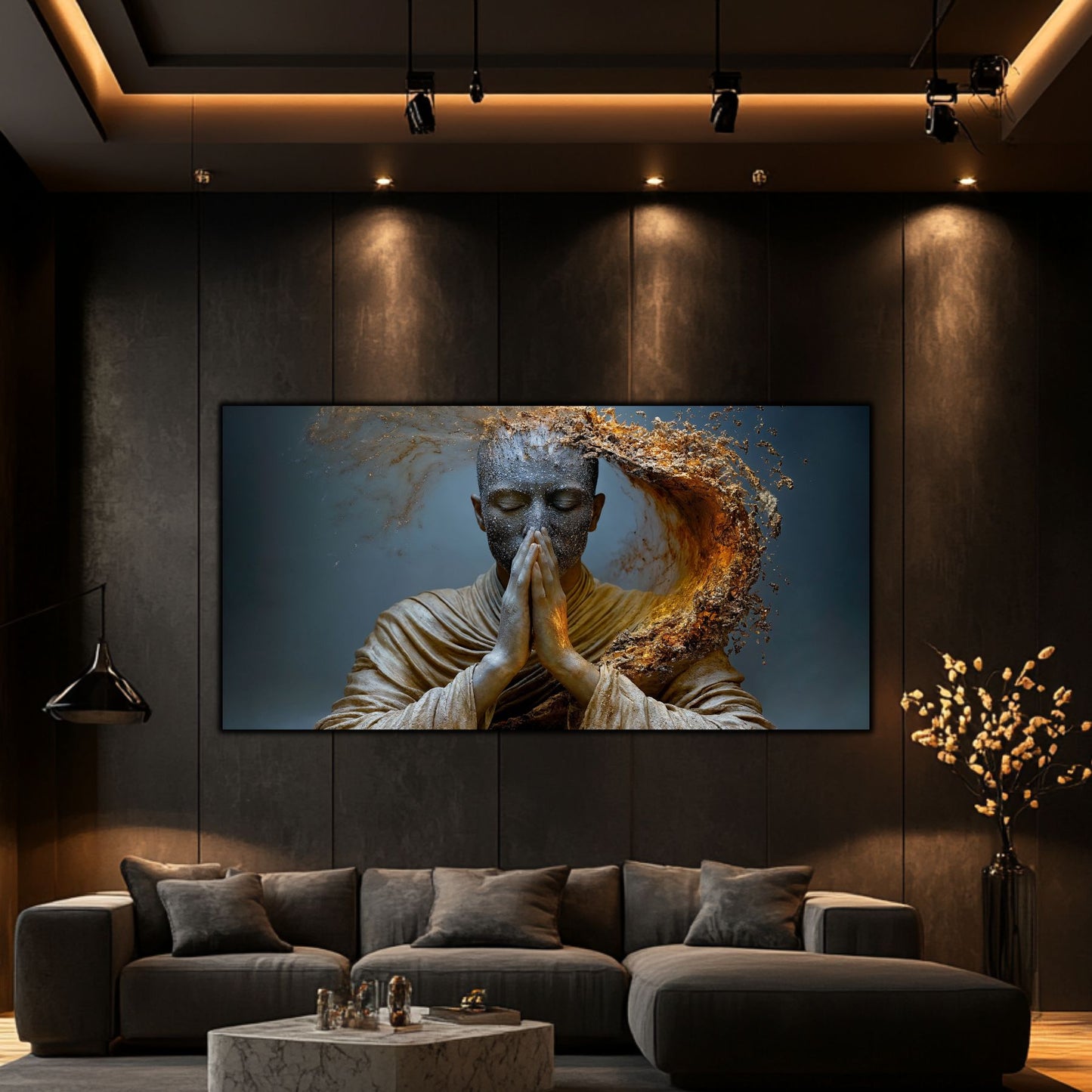 Tablou Decorativ pe Sticla Securizata – Ideal pt Dormitor si Living - Beyond Stardust No27
