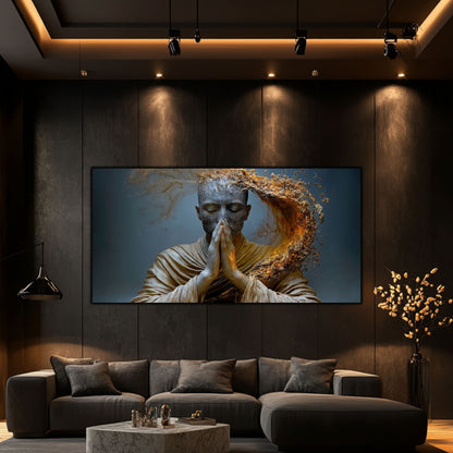 Tablou Decorativ pe Sticla Securizata – Ideal pt Dormitor si Living - Beyond Stardust No27