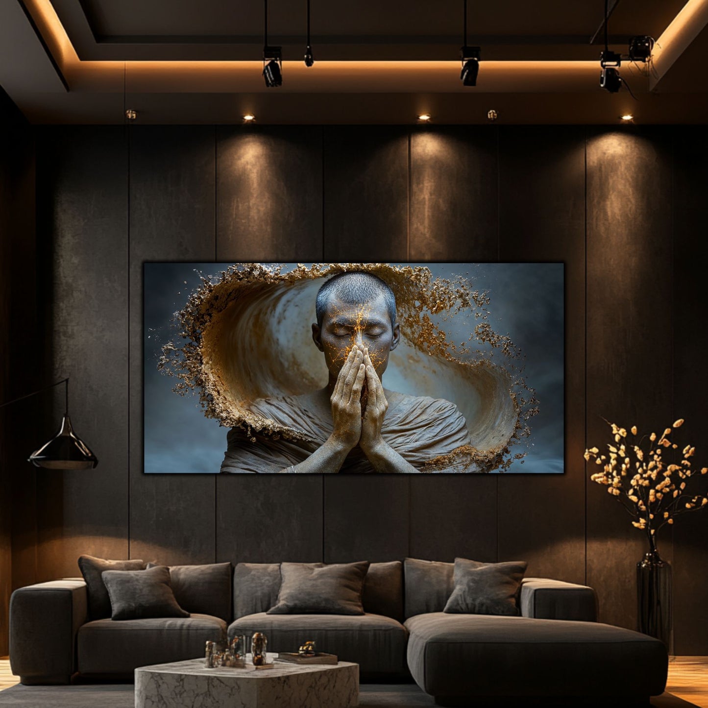 Tablou Decorativ pe Sticla Securizata – Ideal pt Dormitor si Living - Beyond Stardust No30