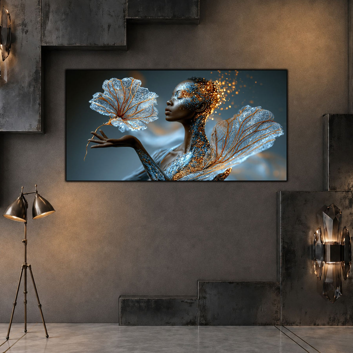 Tablou Abstract Living – A Flame Without Weight
