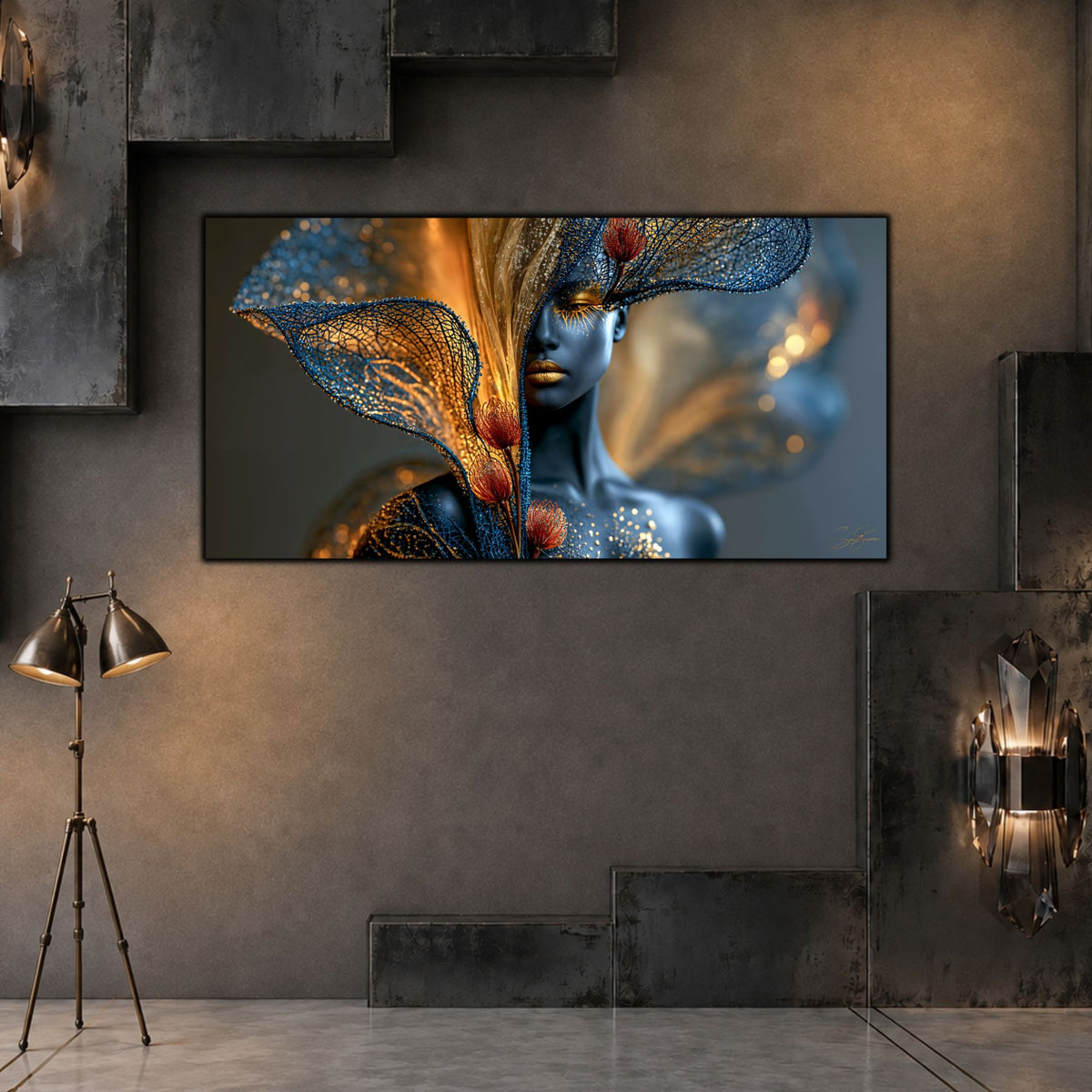 Tablou Abstract Living – Quiet Embers