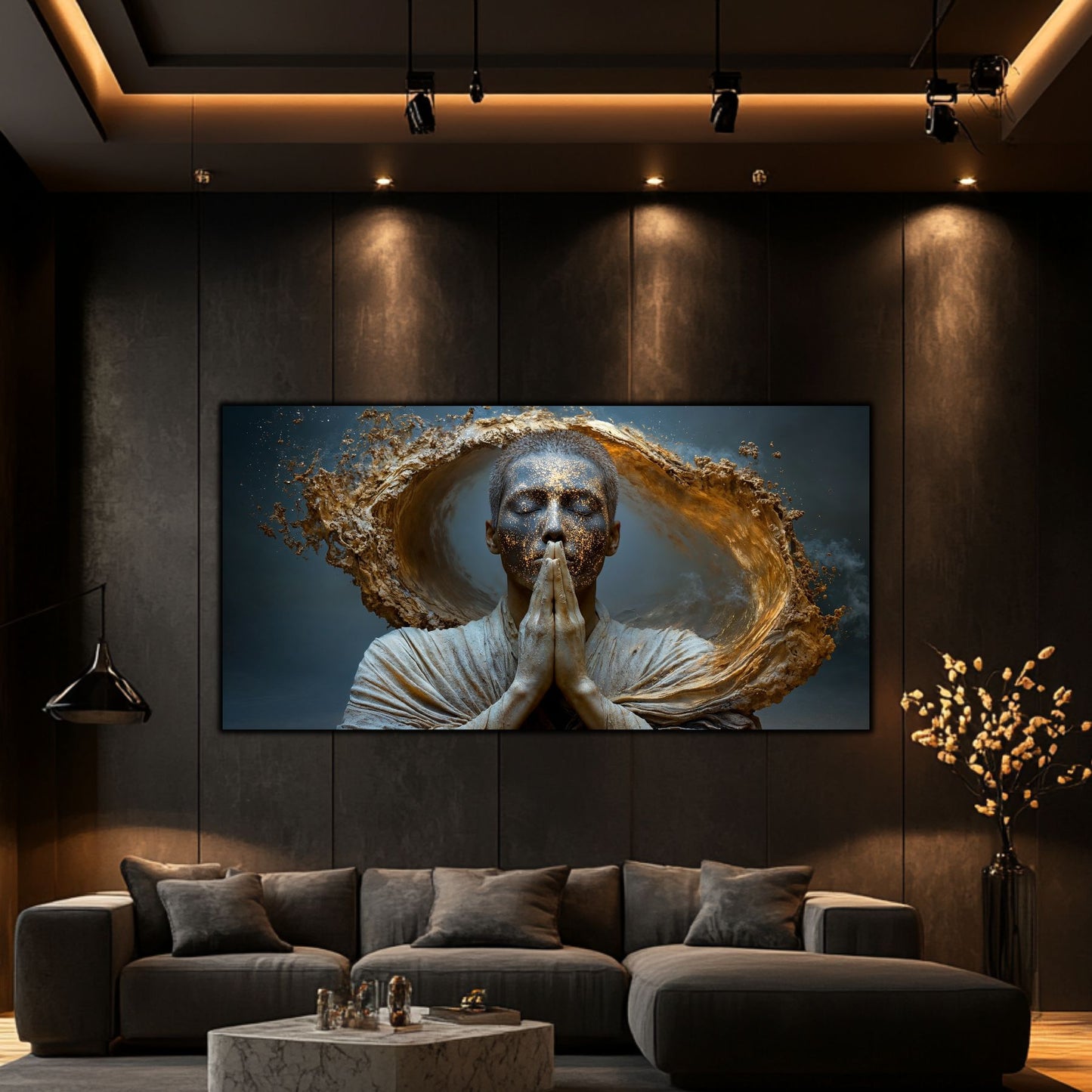 Tablou Decorativ pe Sticla Securizata – Ideal pt Dormitor si Living - Beyond Stardust No35