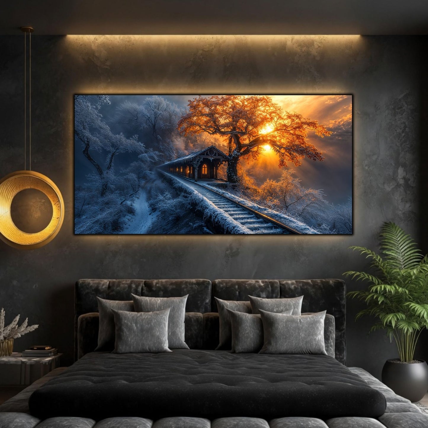 Tablou living elegant – Track to Home | The Long Way Home