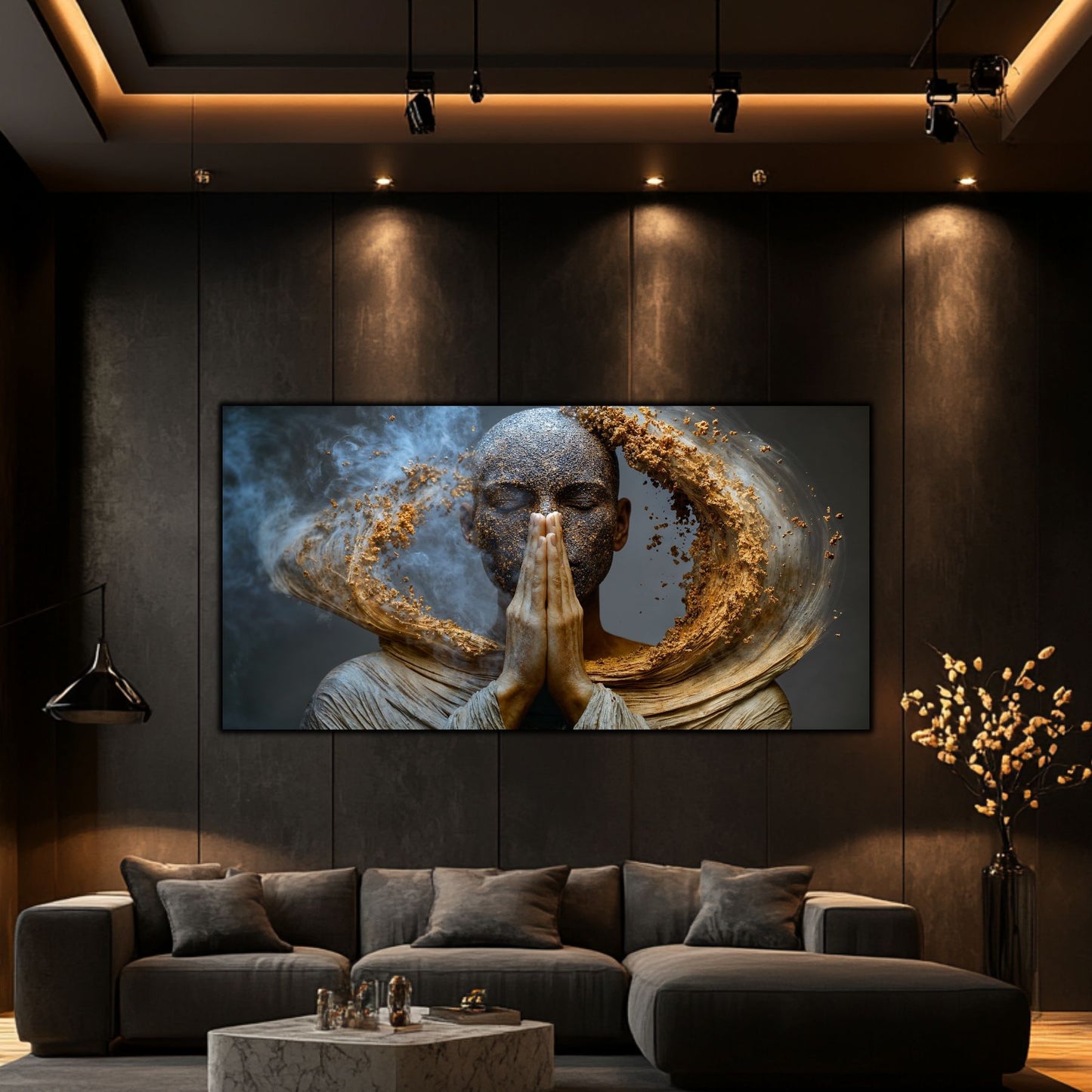 Tablou Decorativ pe Sticla Securizata – Ideal pt Dormitor si Living - Beyond Stardust No15