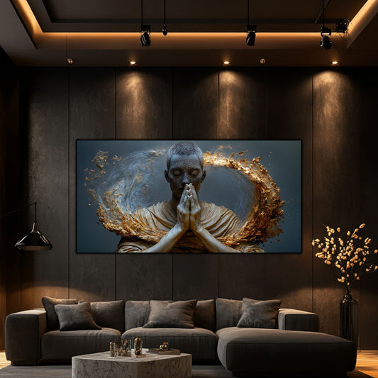 Tablou Decorativ pe Sticla Securizata – Ideal pt Dormitor si Living - Beyond Stardust No19