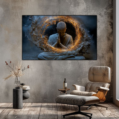 Tablou Decorativ pe Sticla Securizata – Ideal pt Dormitor si Living - Beyond Stardust No23