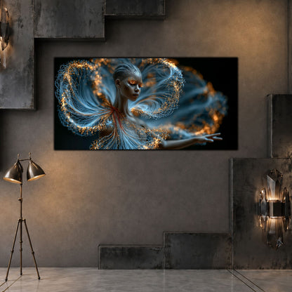 Tablou Abstract Living – Blue Arrival
