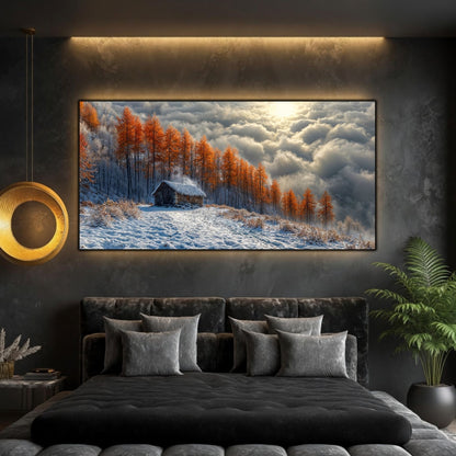 Tablou living elegant – After the Snowfall | The Long Way Home