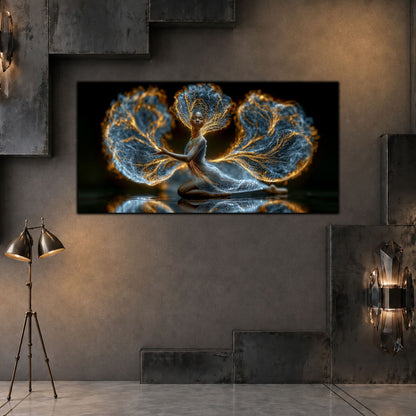 Tablou Abstract Living – The Blind Gold