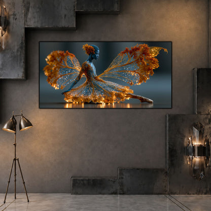 Tablou Abstract Living – A Red Accord