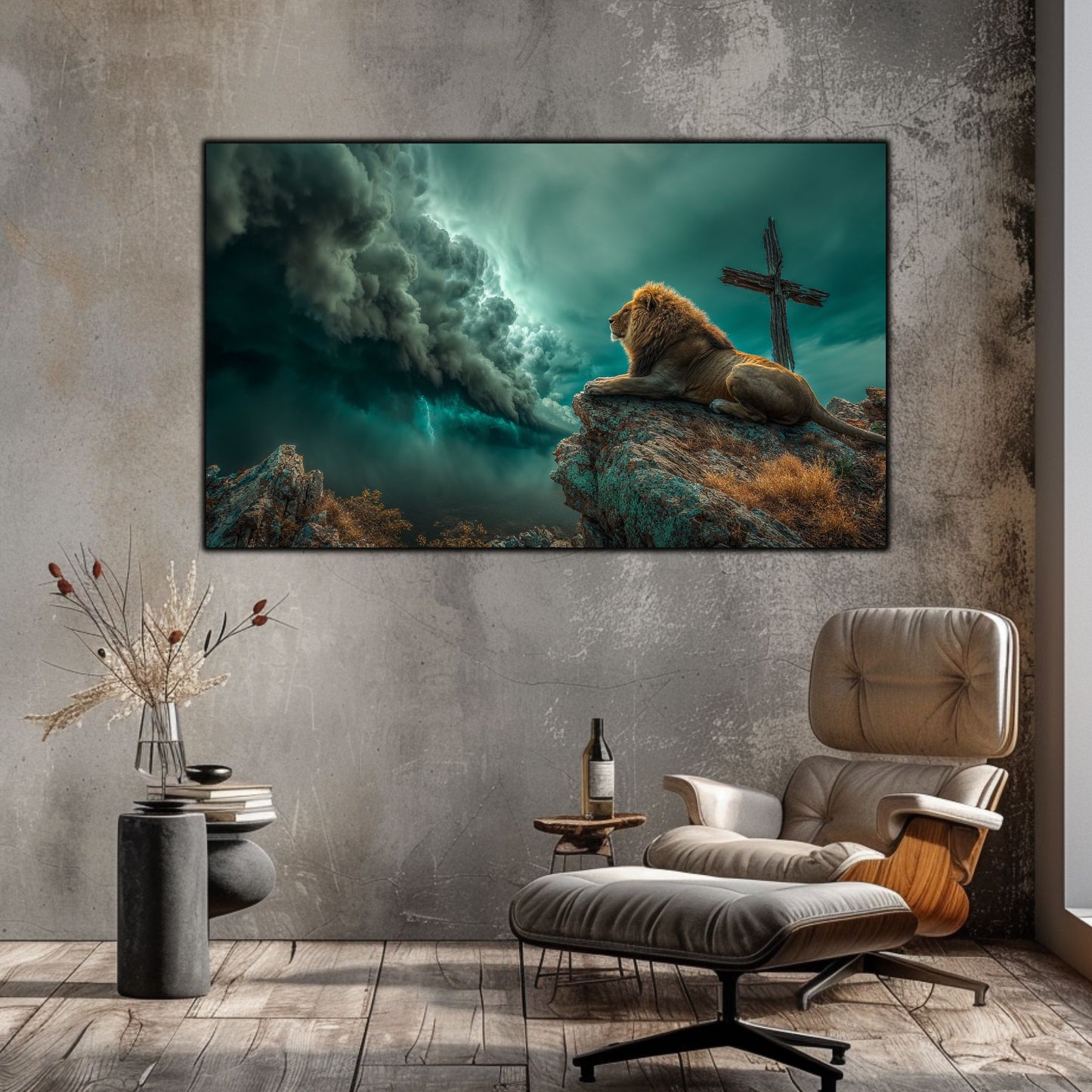 Tablou Decorativ Modern - Print UV pe Sticla - „Sacred Modernities” - No14