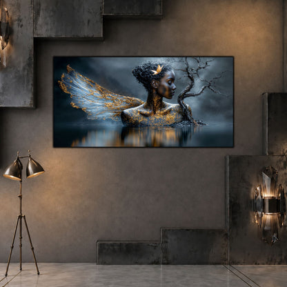 Tablou living Fluturele dintre Ramuri