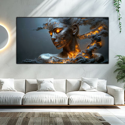 Tablou Sticla Securizata – Reimagined No21