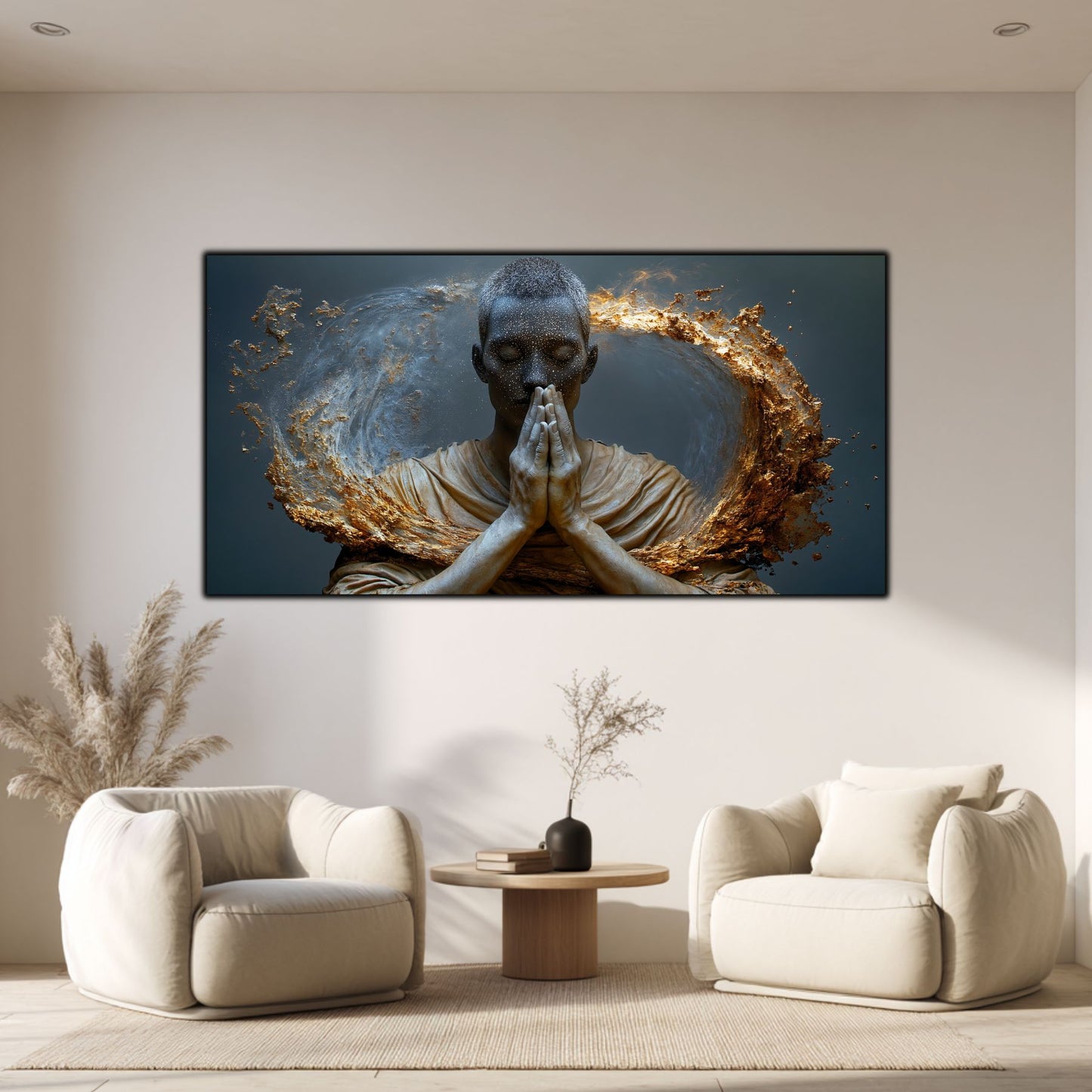 Tablou Decorativ pe Sticla Securizata – Ideal pt Dormitor si Living - Beyond Stardust No19