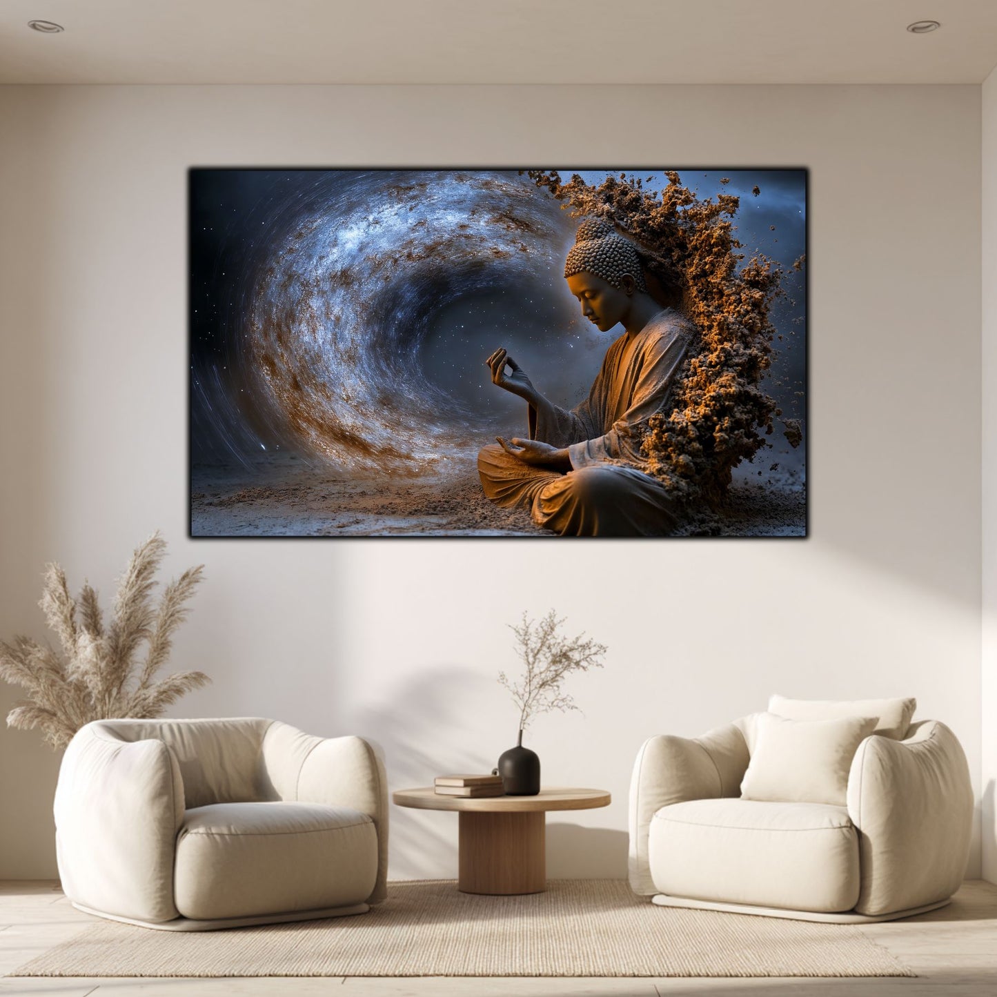 Tablou Decorativ pe Sticla Securizata – Ideal pt Dormitor si Living - Beyond Stardust No24