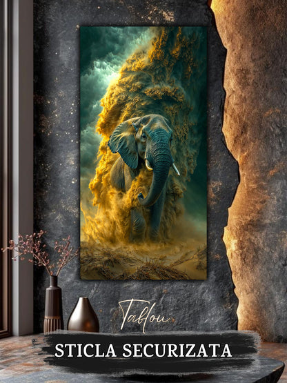 Magnific Titan - Tablou Sticla Securizata - 22