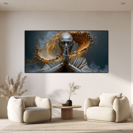 Tablou Decorativ pe Sticla Securizata – Ideal pt Dormitor si Living - Beyond Stardust No14