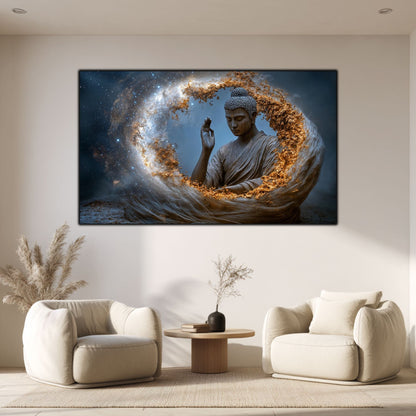 Tablou Decorativ pe Sticla Securizata – Ideal pt Dormitor si Living - Beyond Stardust No22