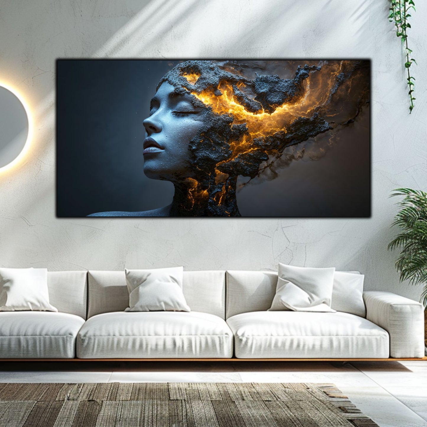 Tablou Sticla Securizata – Reimagined No24