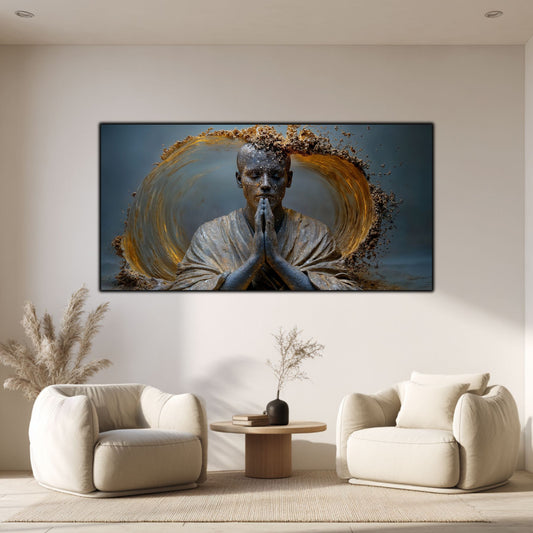Tablou Decorativ pe Sticla Securizata – Ideal pt Dormitor si Living - Beyond Stardust No29
