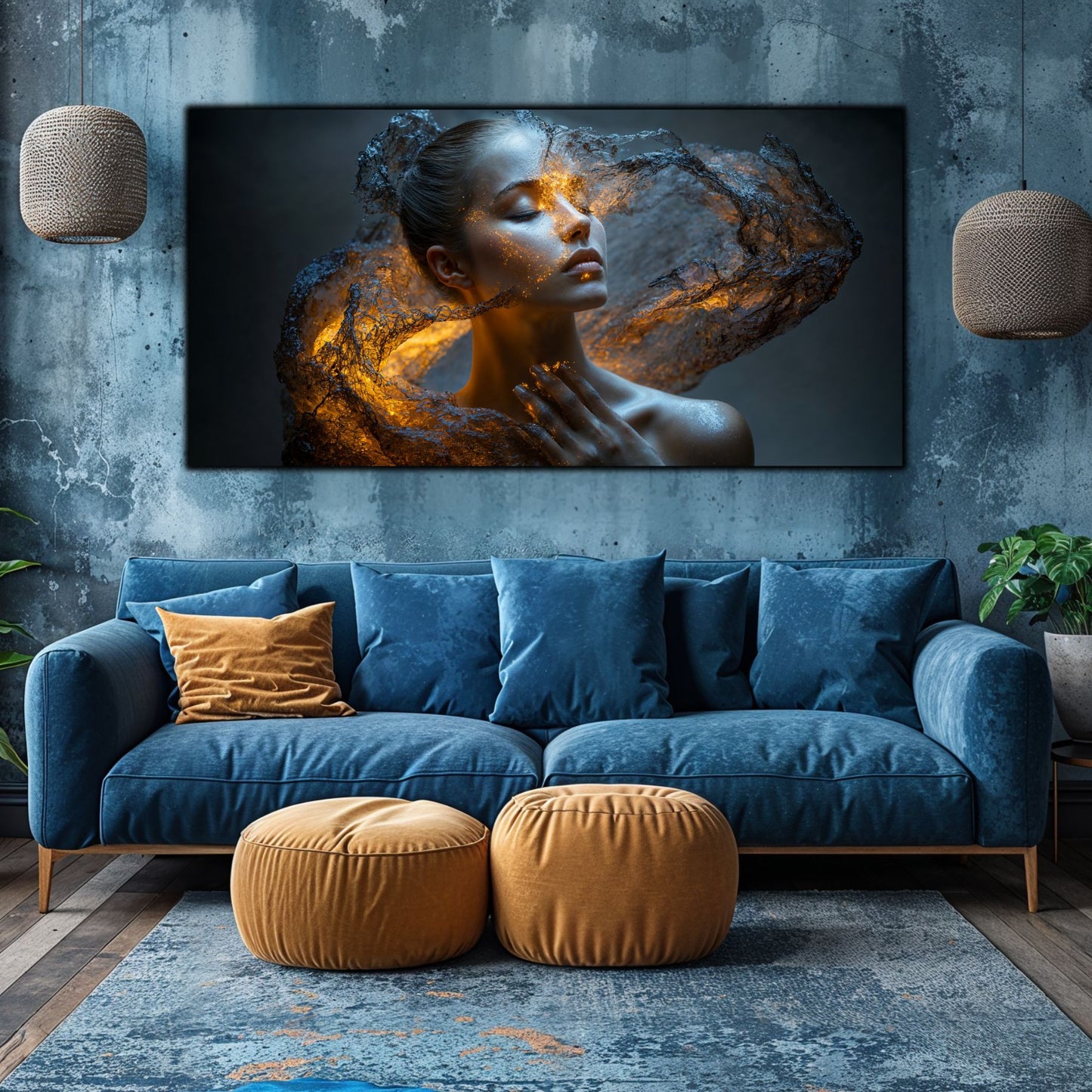 Tablou Sticla Securizata – Reimagined No19