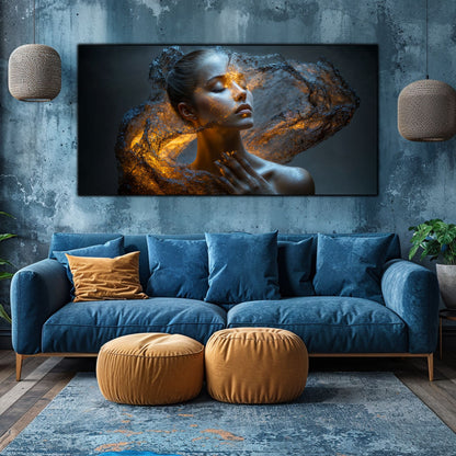 Tablou Sticla Securizata – Reimagined No19