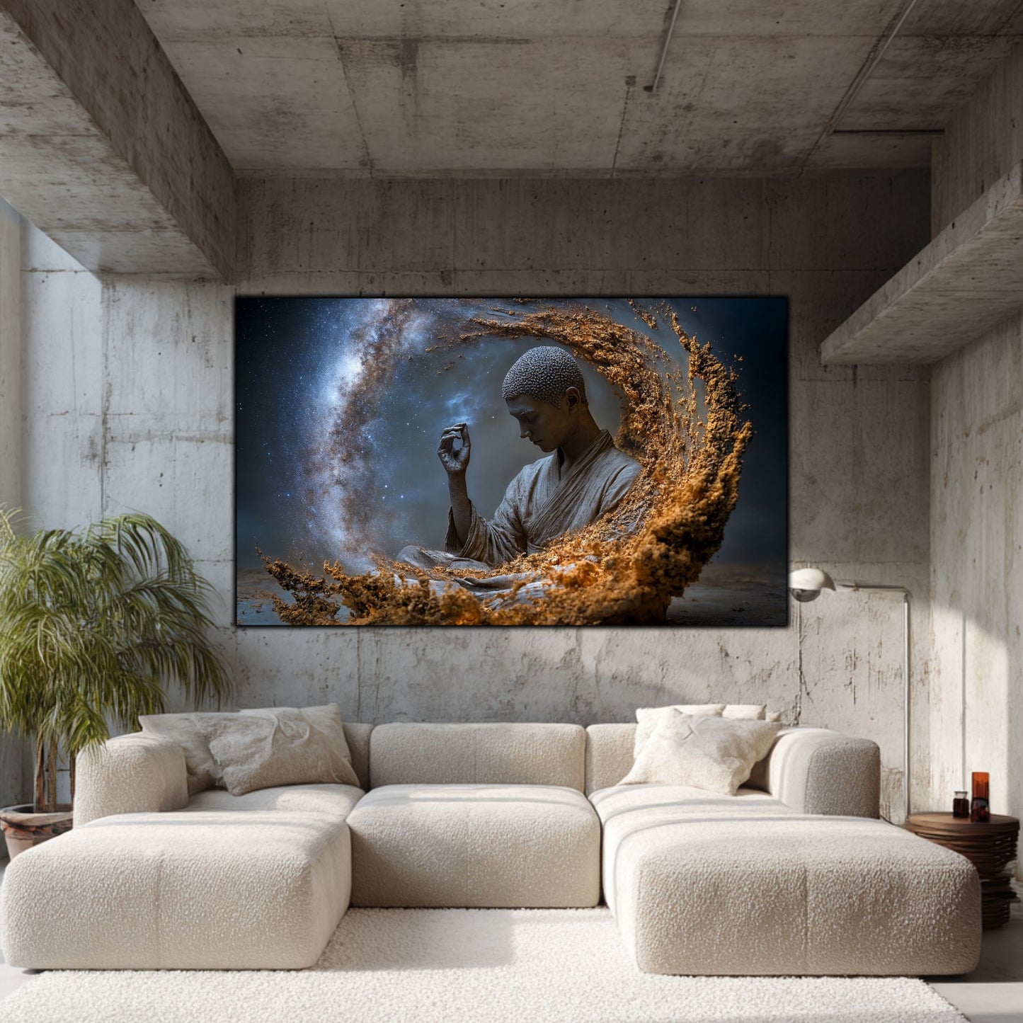 Tablou Decorativ pe Sticla Securizata – Ideal pt Dormitor si Living - Beyond Stardust No16