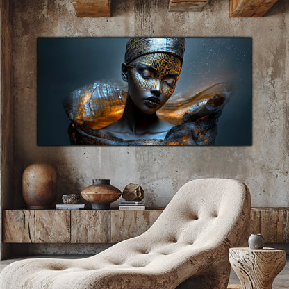 Tablou Sticla Securizata – Tablou Elegant pt Dormitor si Living - Dark StarDust No30