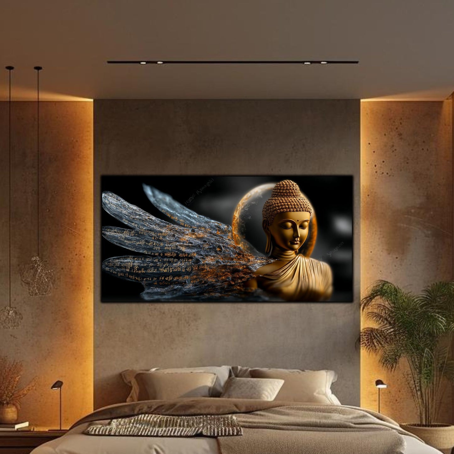 Tablou Sticla Securizata - Broken Mind 23